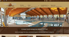 Desktop Screenshot of hajnalhotel.hu