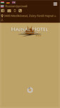 Mobile Screenshot of hajnalhotel.hu