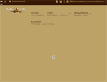 Tablet Screenshot of hajnalhotel.hu